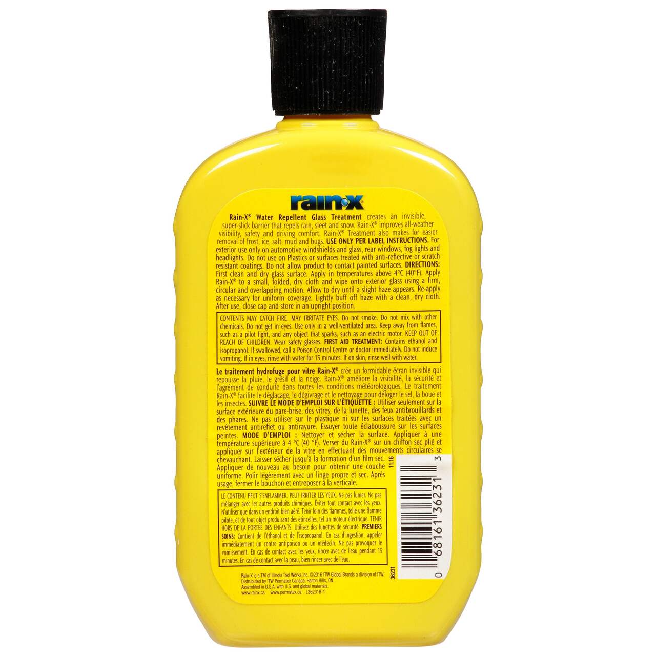 Rain-X Plastic Water Repellent Spray, 355 ml