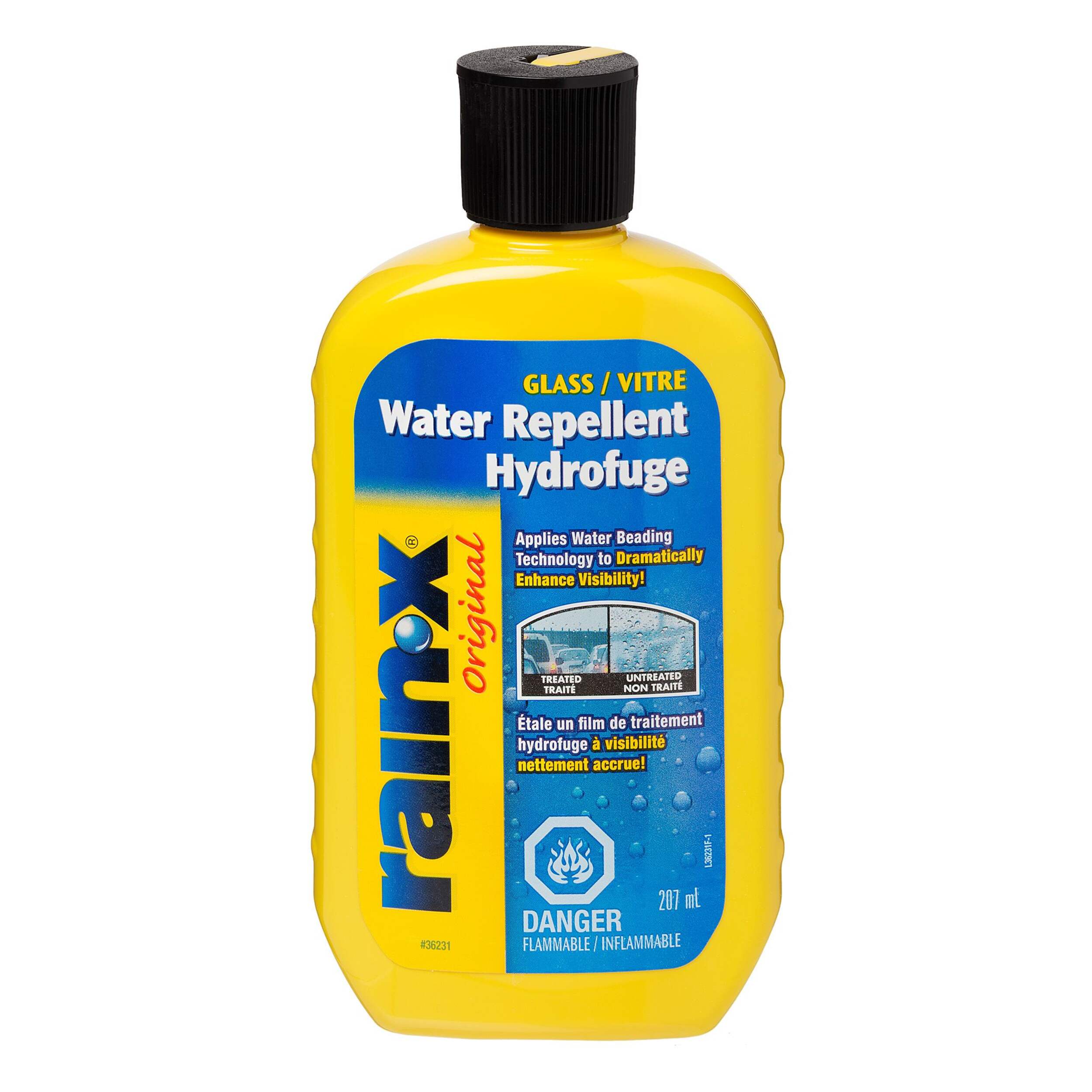 Rain-X Original Windshield Glass Water Repellent Spray, 207 ml Front_Flat