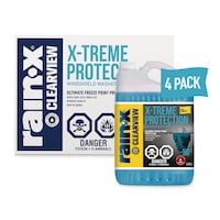 Rain-X ClearView - X-Treme Protection Windshield Washer Fluid, -50°C, 3.78 L  x 4pk Front_Flat