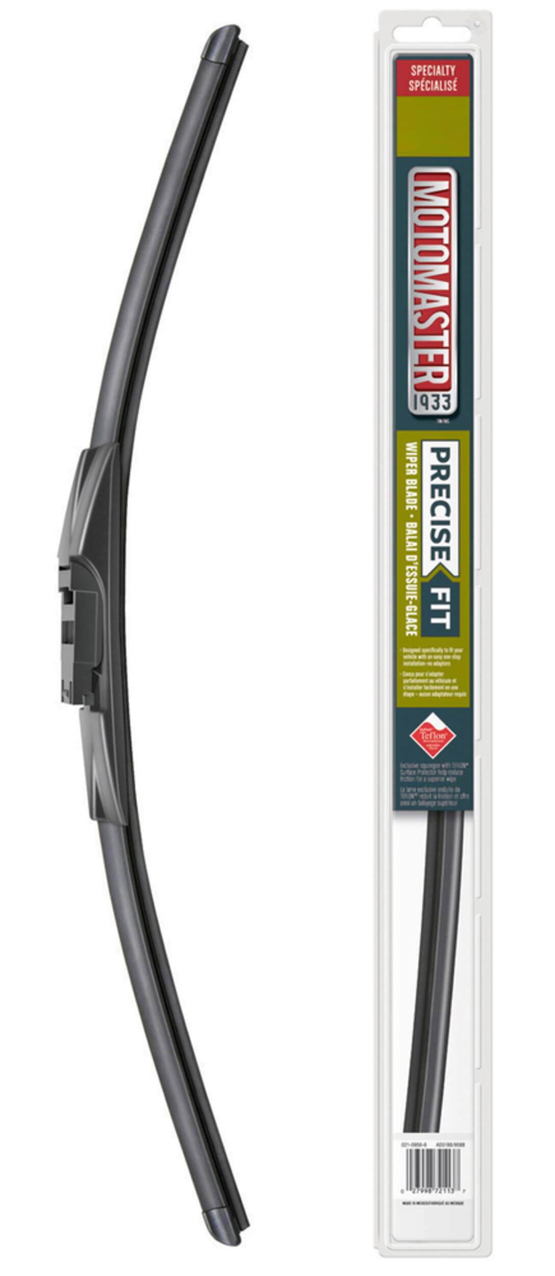 MotoMaster PreciseFit Wiper Blade with Teflon® Composite_or_Mixed