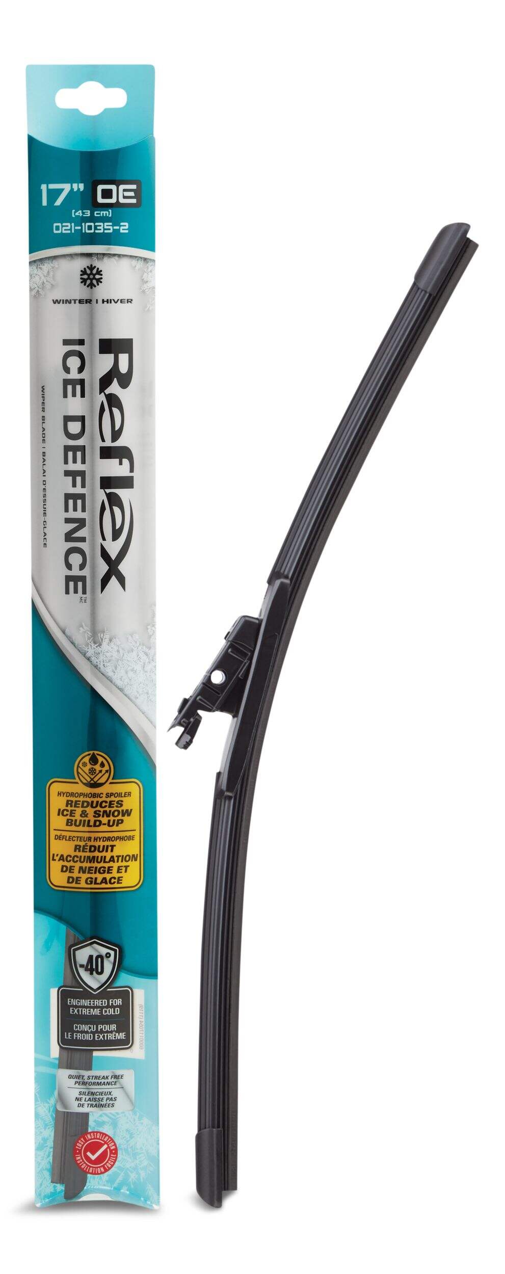 Reflex WinterFx Winter Wiper Blade, Assorted Sizes Front_Flat
