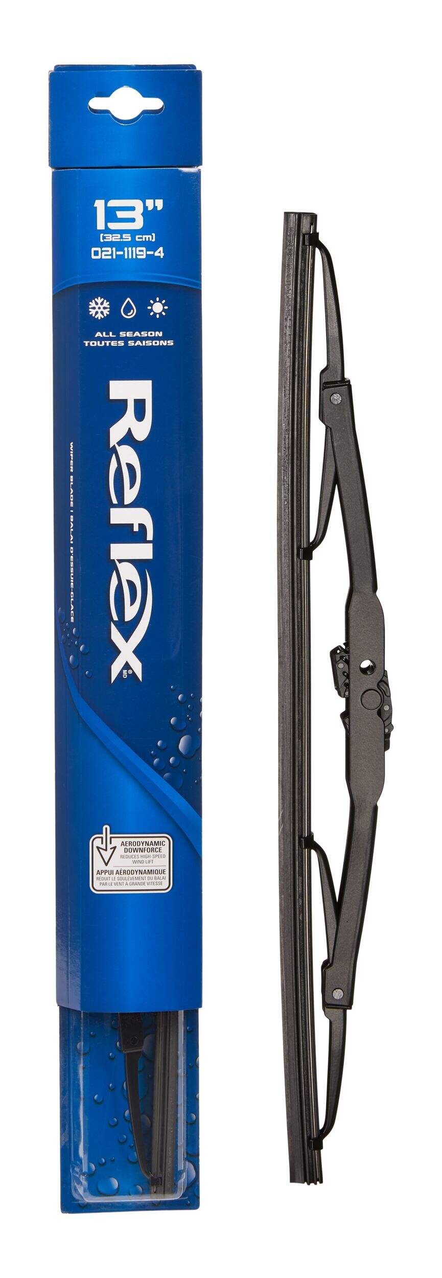 Reflex Conventional All Season Wiper Blade, Assorted Sizes Composite_or_Mixed