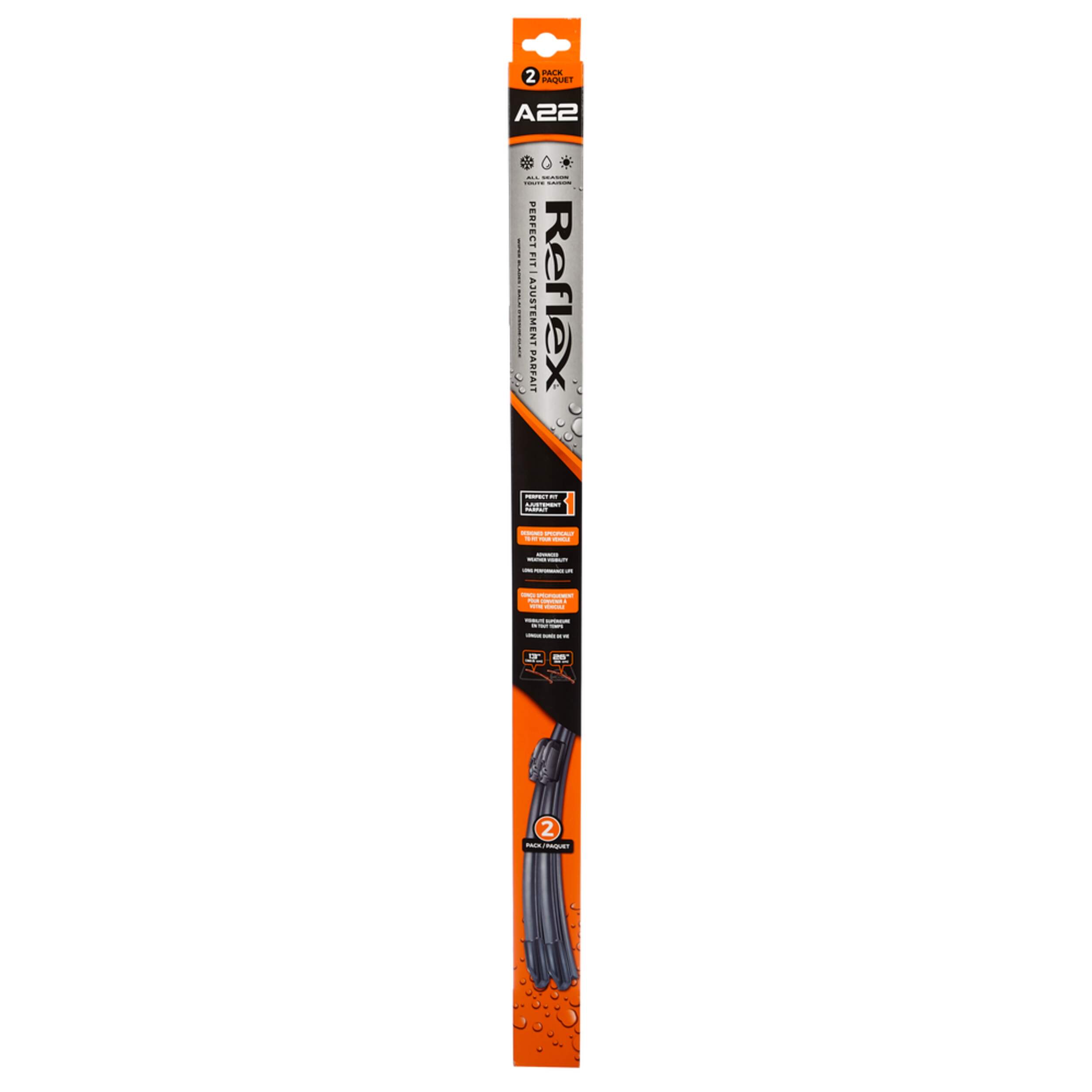 A22 WIPER BLADE 2PK