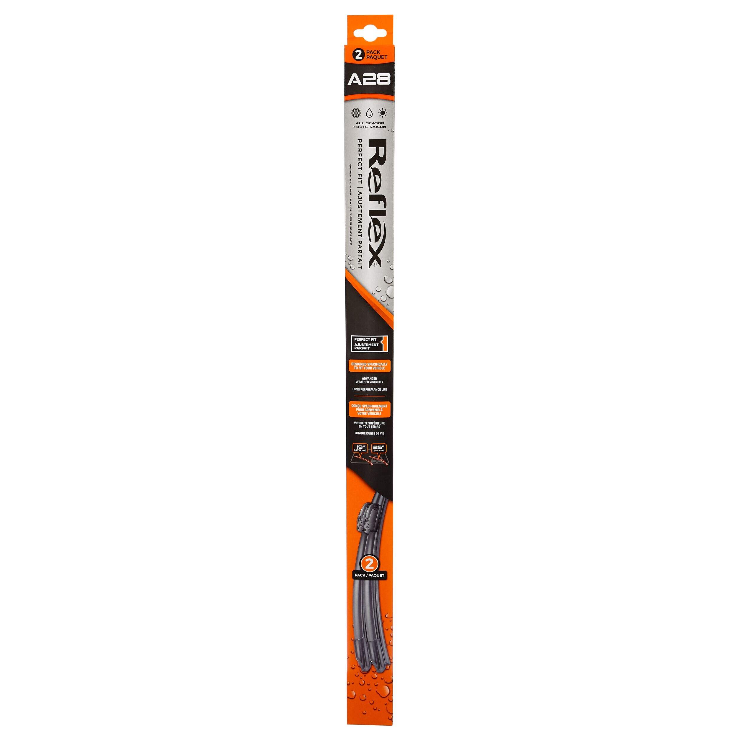 A28 WIPER BLADE 2PK