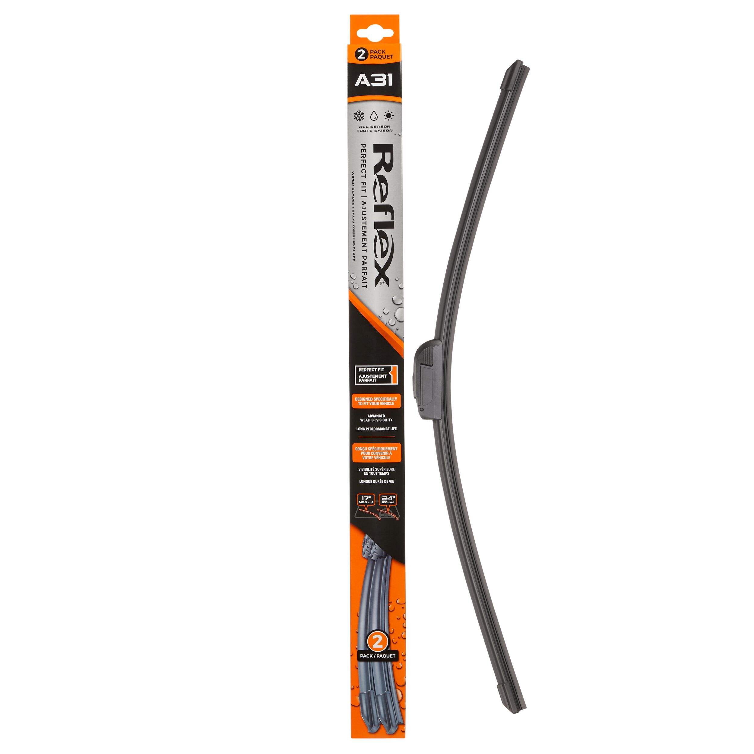 A31 WIPER BLADE 2PK