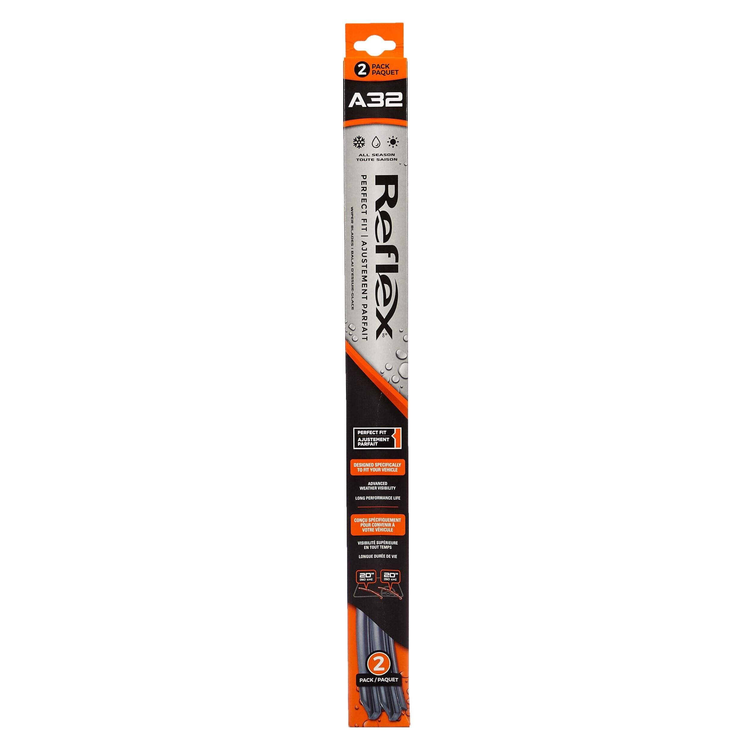 A32 WIPER BLADE 2PK