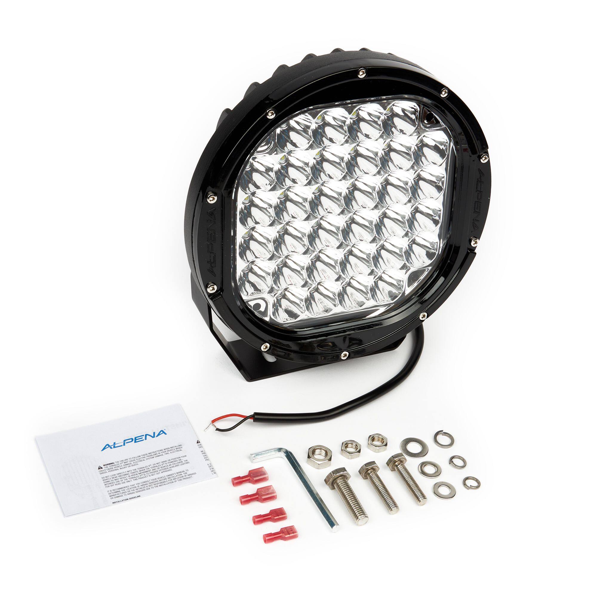 Alpena TerraLED 9 12V Auxiliary Off Road LED Spotlight Universal