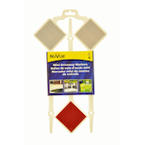 Traffic Mini Driveway Markers Kit, 6-pk Front_Flat