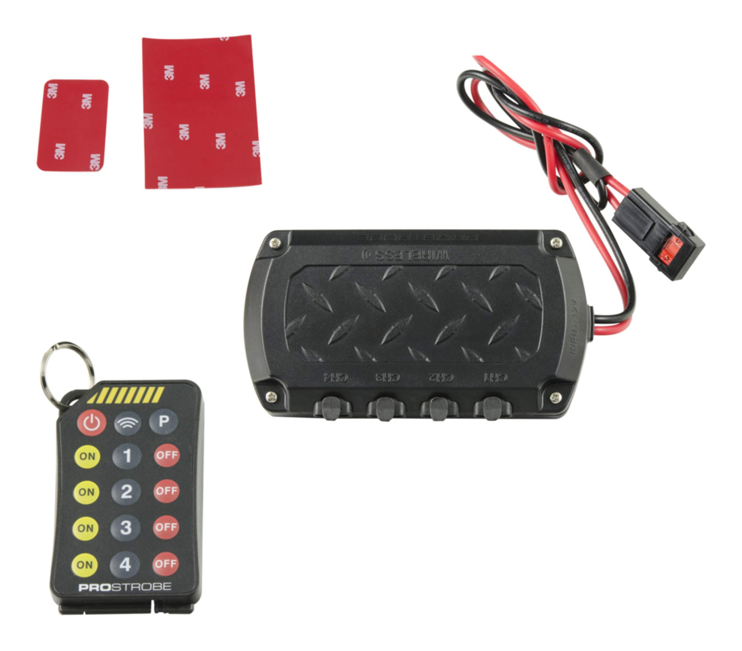 Alpena StrobeStation Wireless Lighting Control Hub w/ Remote Control, 9 Flash Patterns Composite_or_Mixed