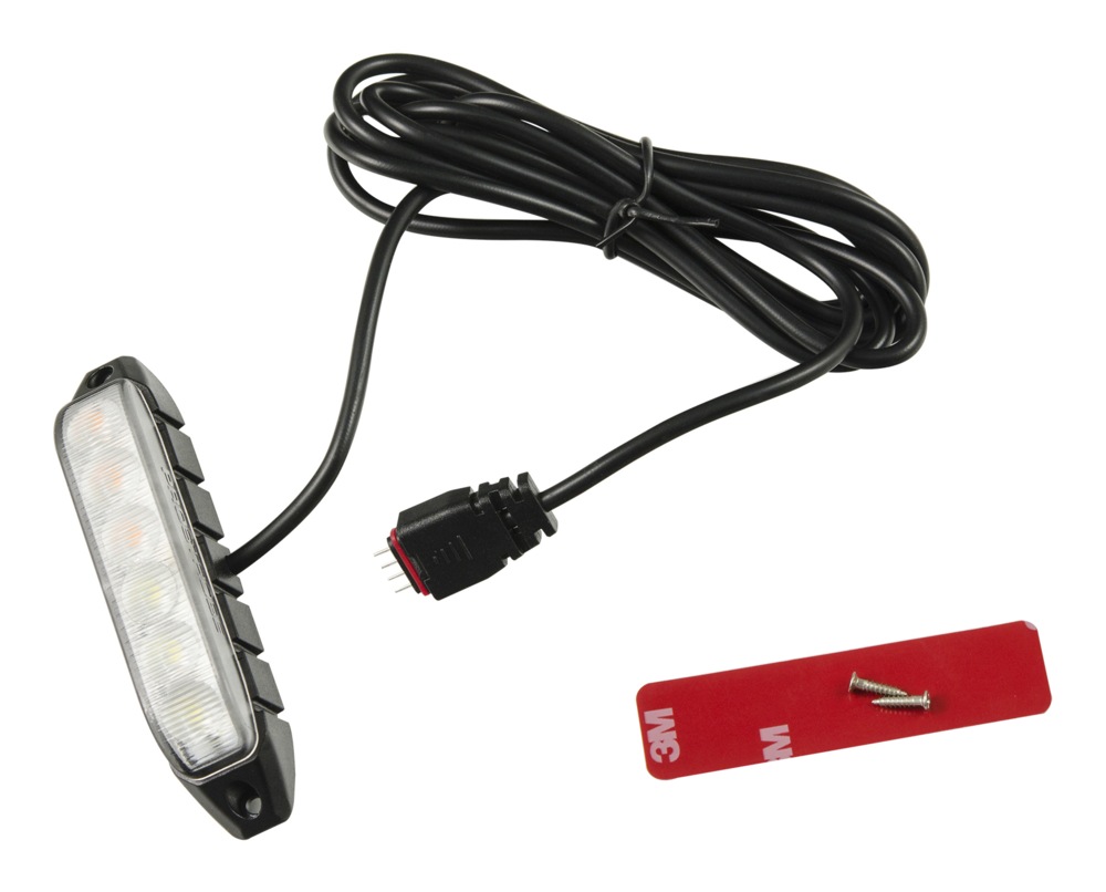 Alpena Stealth LED Dual Colour Light Strobe, White, Amber Canadian Tire