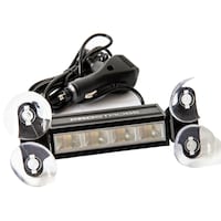 Alpena PROStrobe Rocky 4 12V Windshield Mount Dual Safety Strobe Front_Three_Fourths_Angled_Right