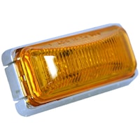LED Chrome Clearance/Running Board Light, Amber