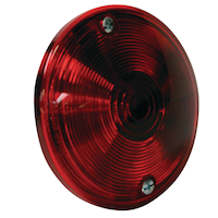 Optronics Round Red Replacement Lens for Clearance Markers, 3-7/8-in Front_Angled_Right