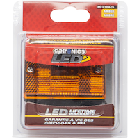 Optronics 4 LED Side Clearance/Marker Light, Amber