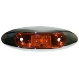 Blazer LED Side Clearance/Marker Light, Amber,  2-5/8-in Front_Elevated