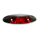 Blazer LED Side Clearance/Marker Light, Red, 2-5/8-in Front_Elevated