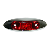 Blazer LED Side Clearance/Marker Light, Red, 2-5/8-in Front_Elevated