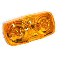 Optronics Automotive 2-Bulb  Clearance Light, Amber Front_Angled_Right