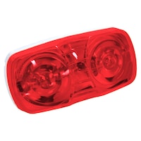 Optronics Automotive 2-Bulb  Clearance Light, Red Front_Angled_Right