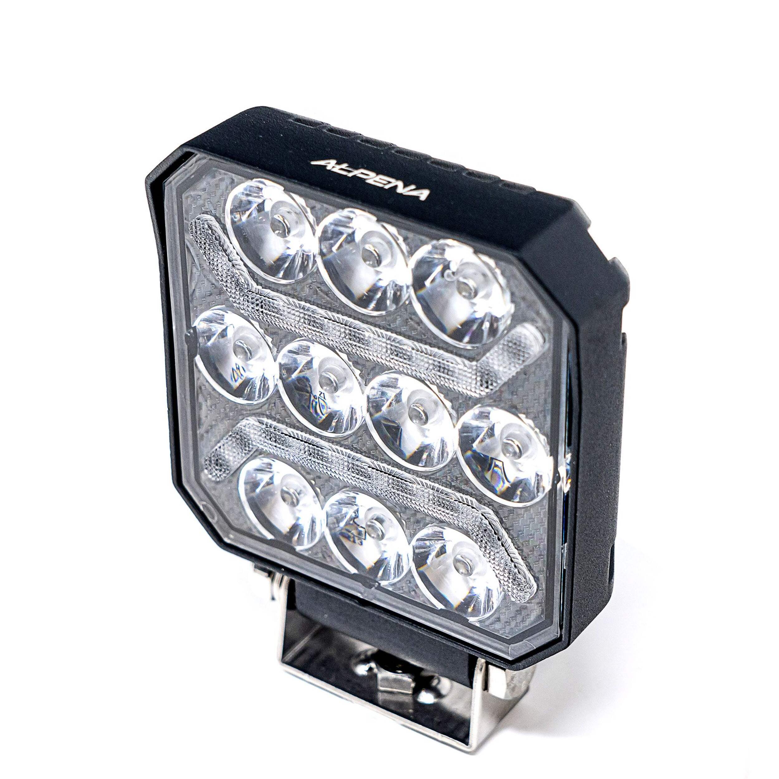 Alpena TREKTEC™ XL10P 2200-Lumen LED Light Pod Front_Three_Fourths_Angled_Left
