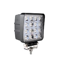 TRUX IP67 Waterproof Square LED Pod/Utility Light, Spot or Flood, 1800 Lumens, 4-in
