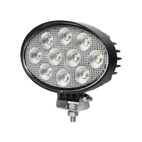 TRUX IP67 Waterproof Oval LED Light Pod/Utility Light, 1840 Lumens, 6-in Front_Three_Fourths_Angled_Left