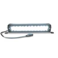 MotoMaster LED Light Bar, Waterproof & Adjustable, 14-in Front_Flat