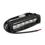 Alpena Brite LED Slim 7 12-24V Auxiliary LED Spotlight/Light Bar, Waterproof Front_Three_Fourths_Angled_Right