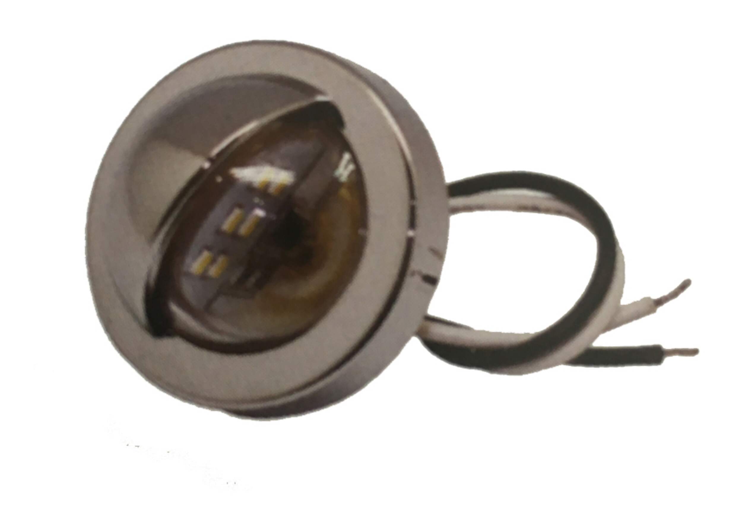 MotoMaster LED Clearance/Marker Light For Trailer Licence Plates Front_Angled_Left
