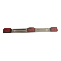 MotoMaster Stainless Steel LED Clearance/Marker ID Light Bar For Trailers Front_Elevated