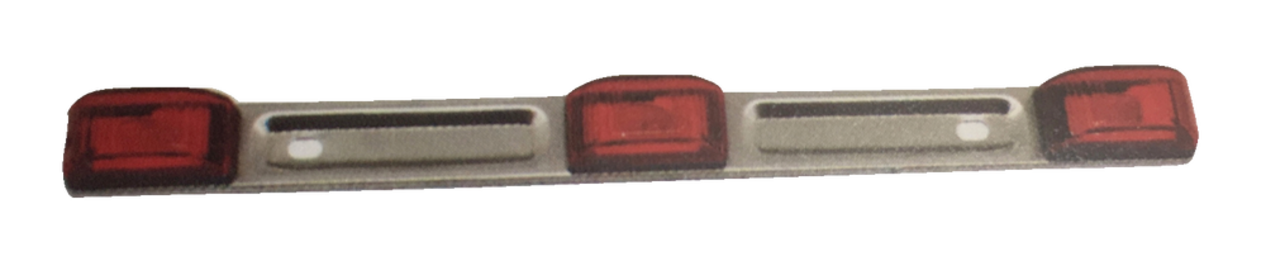 MotoMaster Stainless Steel LED Clearance/Marker ID Light Bar For Trailers Front_Elevated