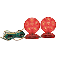 Optronics Waterproof LED Magnetic Trailer Light Kit Front_Flat