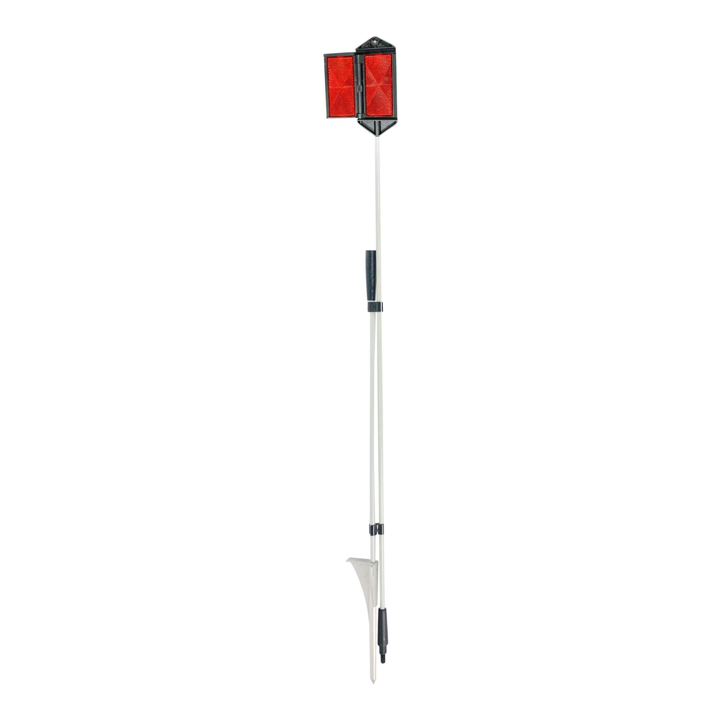 Winged Reflector Head Fiberglass Marker, 1-pk, 54-in Front_Flat