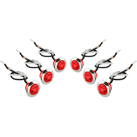 Hopkins Towing Solution Carded LED Clearance Light, 6-pk, Red Composite_or_Mixed