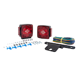 Hopkins Towing Solution LED Trailer Lamp Kit with Back Up Front_Flat