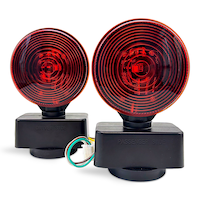 MotoMaster Magnetic LED Wired Towing Light Kit Front_Flat