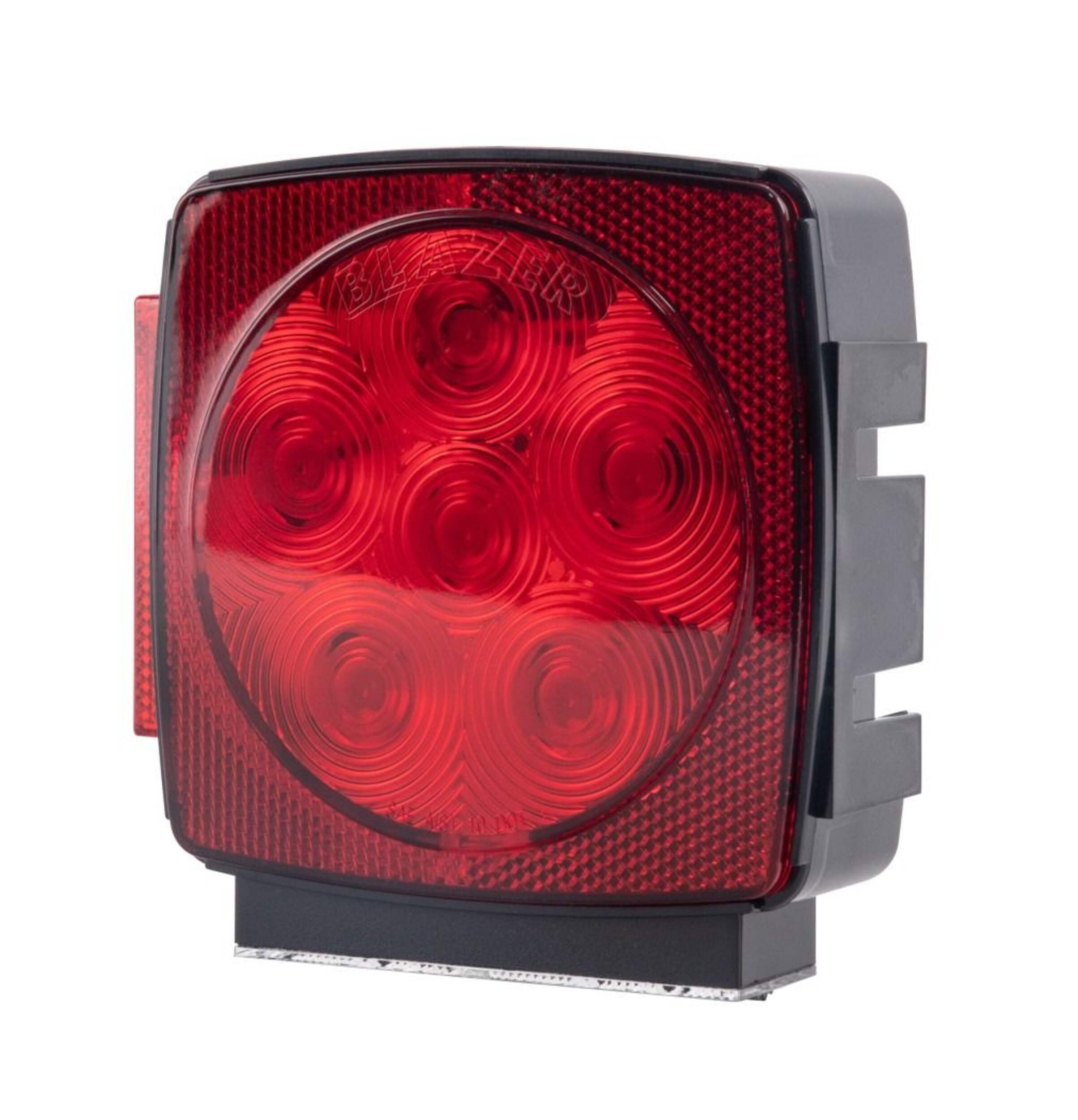 Hopkins Towing Solution LED LH Submersible Square Light with Try Me Button Front_Three_Fourths_Angled_Left