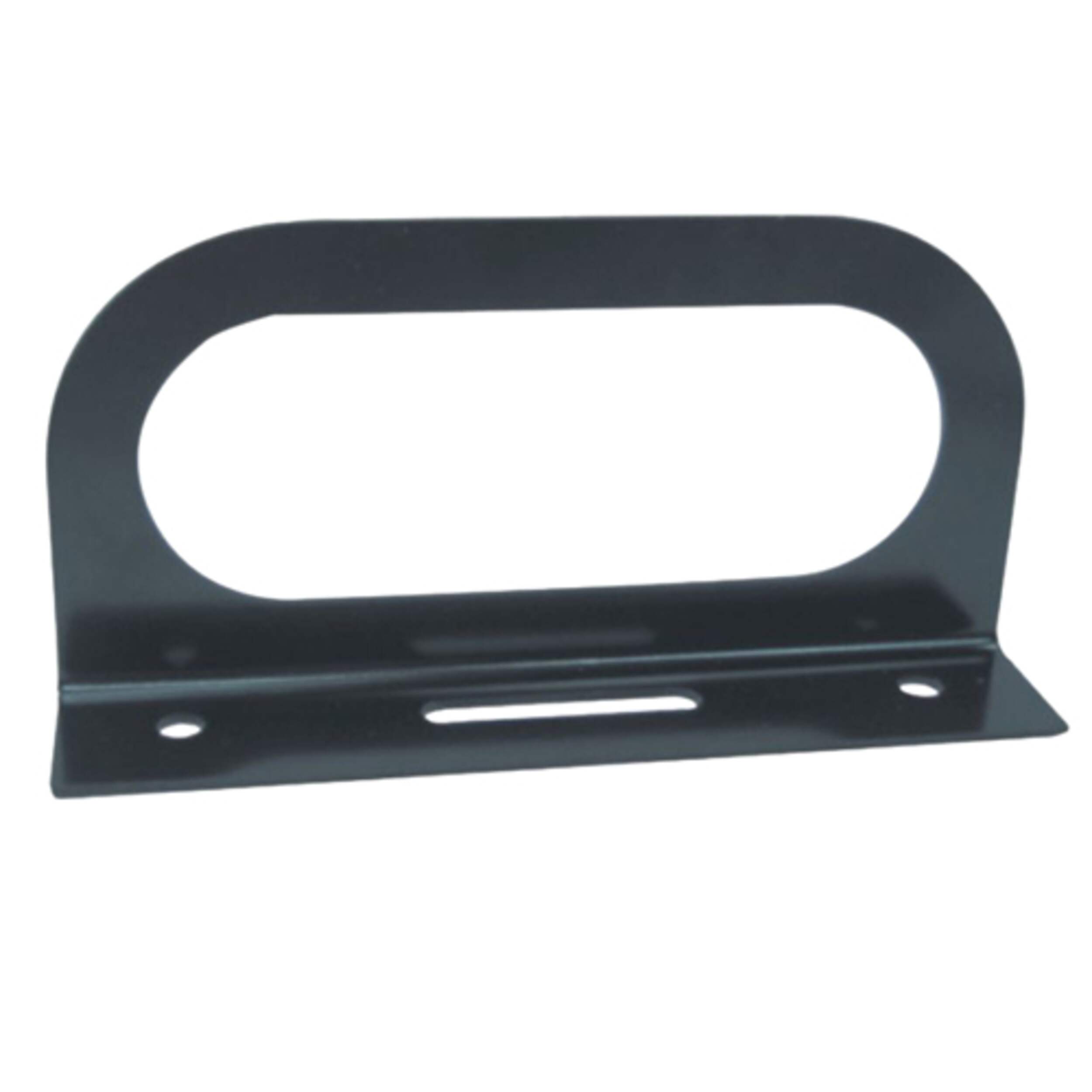 Support de fixation en acier noir en vrac pour feu oval Hopkins Towing Solution, 6 po Front_Angled_Right