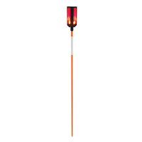 PolarXtreme Solar Reflector Head Driveway Marker, 46-in Front_Flat