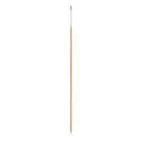 NuVue Fiberglass Reflective Driveway Marker Pole, Orange, 72-in x 5/8-in diameter Front_Flat
