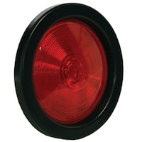 Optronics Round Waterproof Stop/Turn/Tail Light Front_Angled_Right