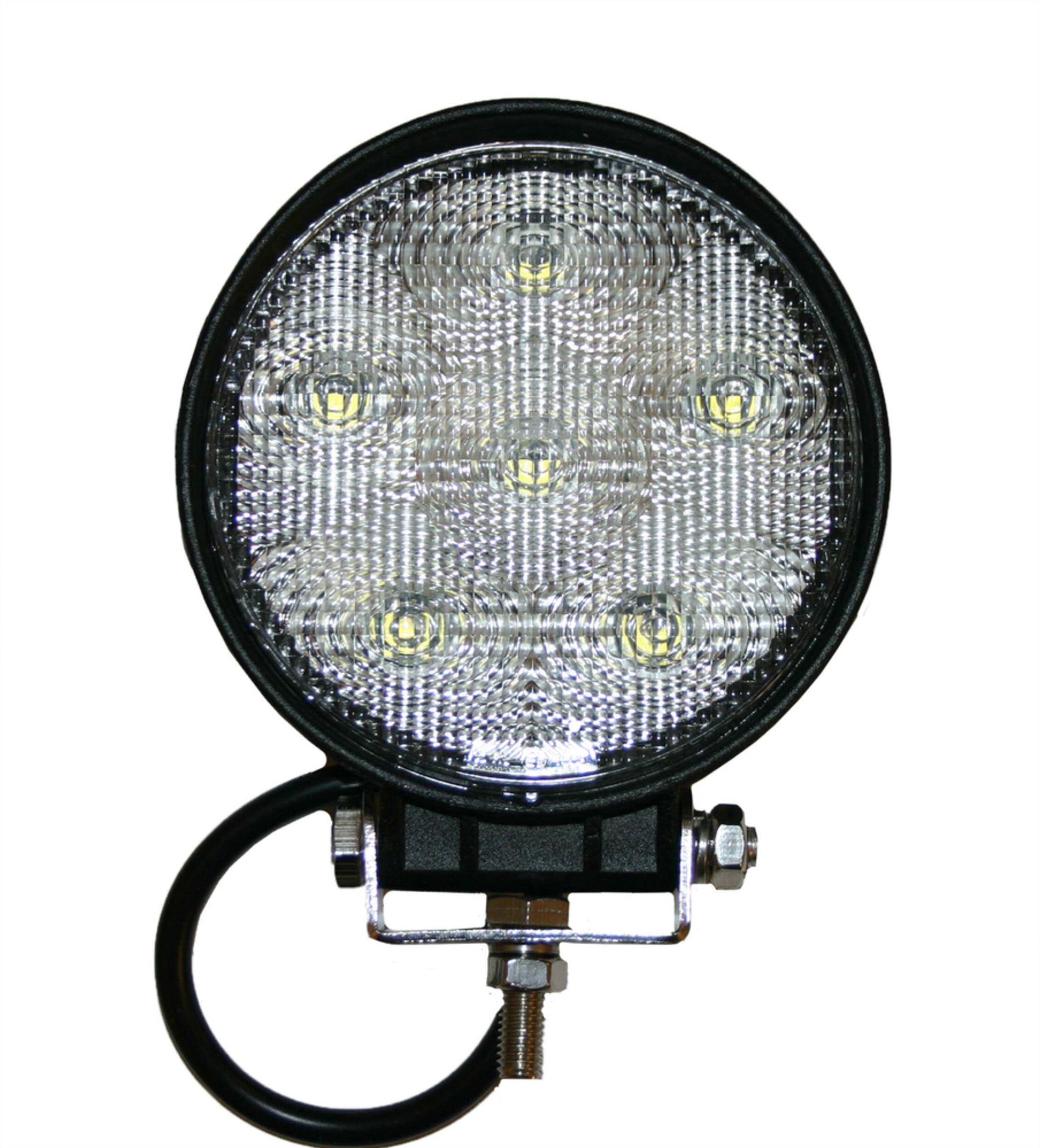 Blazer 4-in LED Work Light, Round Front_Flat