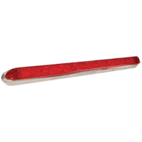 Optronics Waterproof LED Stop/Turn/Tail Light with Chrome Bezel Front_Angled_Right