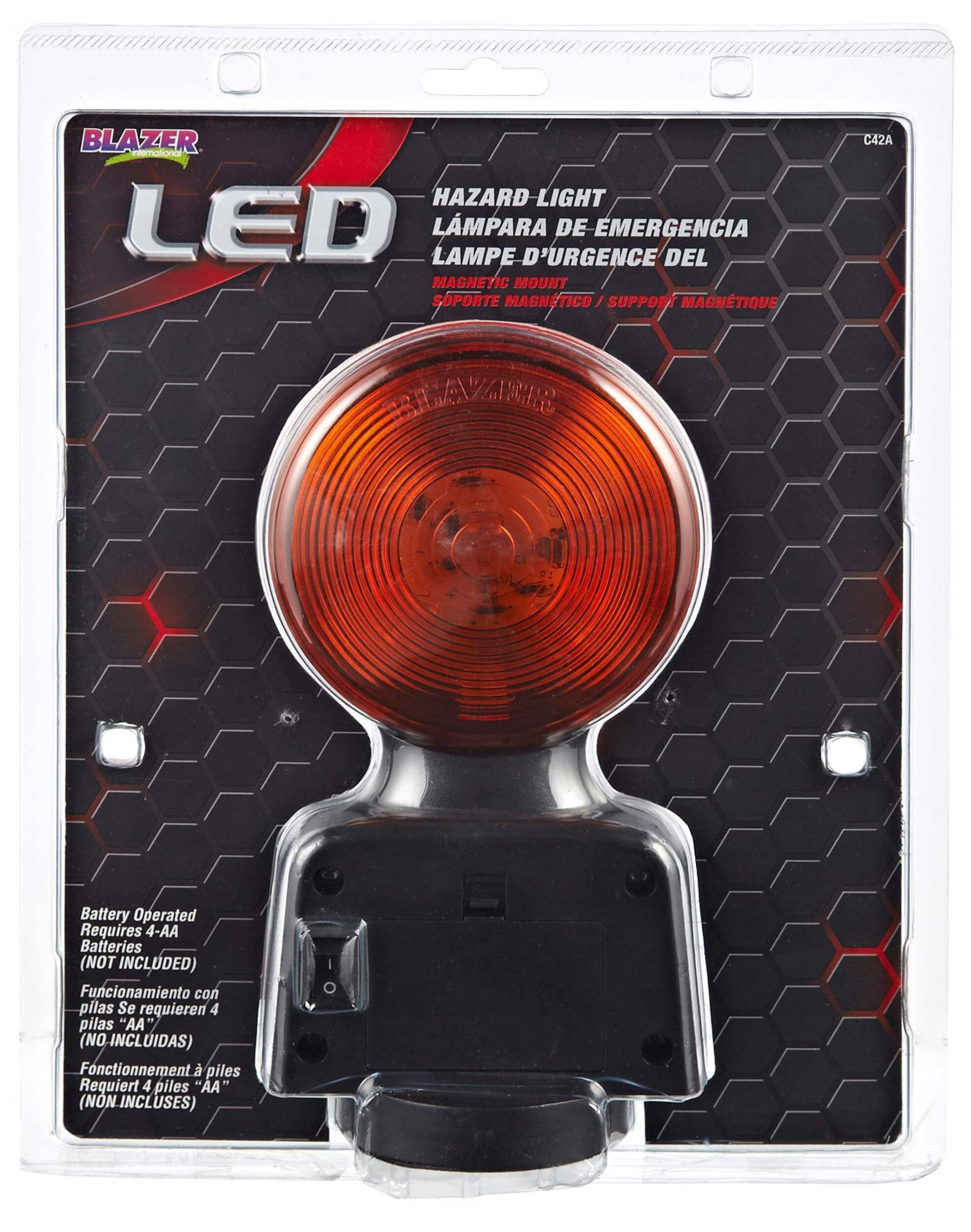 LED Caution Light Front_Flat