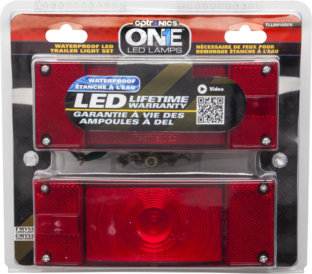 Optronics One LED Lamps Waterproof LED Trailer Light Kit Canadian Tire