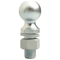 Reese Professional Towing Hitch Ball, Zinc HD, 1-7/8-in Diameter, 3500-lbs Front_Flat