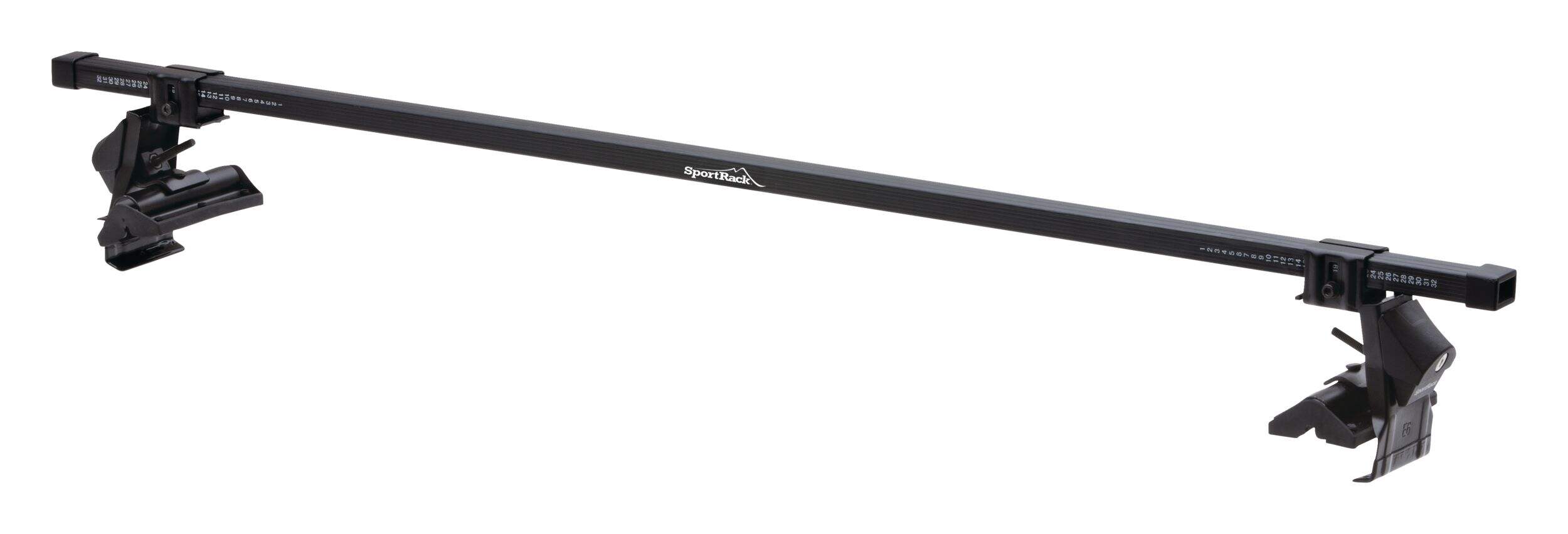 Porte-bagages complet SportRack SR1002, noir, paq. 2 Front_Angled_Left