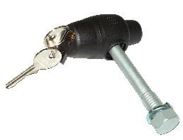 Threaded hitch on sale pin lock