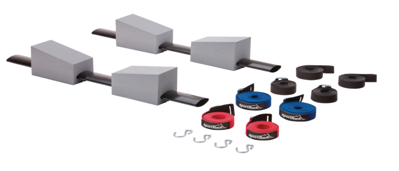 SportRack SR5527 Jetty Deluxe All in One Roof Top Mount Kayak Foam Blocks Adjustable 24 in 2 pc