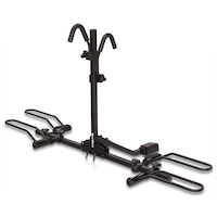 SportRack SR2901 Crest 2-Bike Platform Hitch Mount Bike Rack, Fits 1-1/4, 2-in Receiver, Black